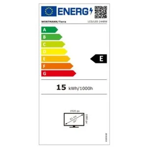 Autre point de vue sur TERRA LCD/LED 2448W Noir HDMI GREENLINE PLUS