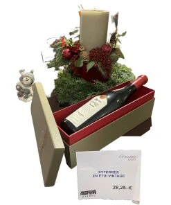 Gigondas Syterres en étui vintage **idée cadeau**